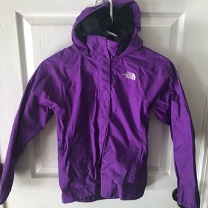 Girls North Face Rain Jacket